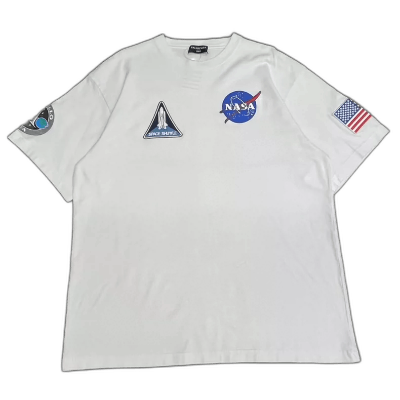 Balenciaga NASA Collaboration Short Sleeve TShirt-2505