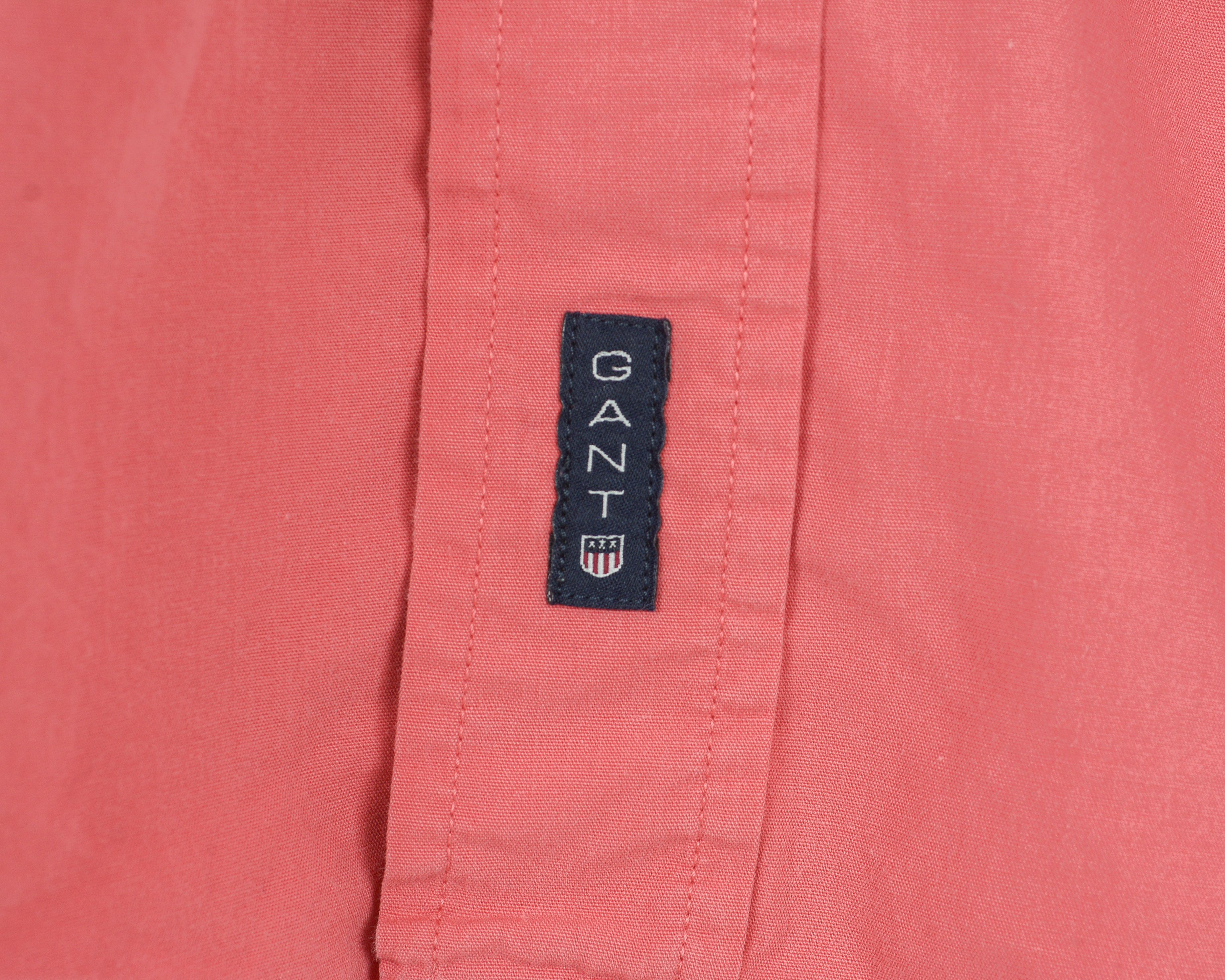 Gant × Vintage 'Phoenix Poplin' Men M Casual Shirt Button Up Short Sleeve Size US M / EU 48-50 / 2 - 9 Thumbnail