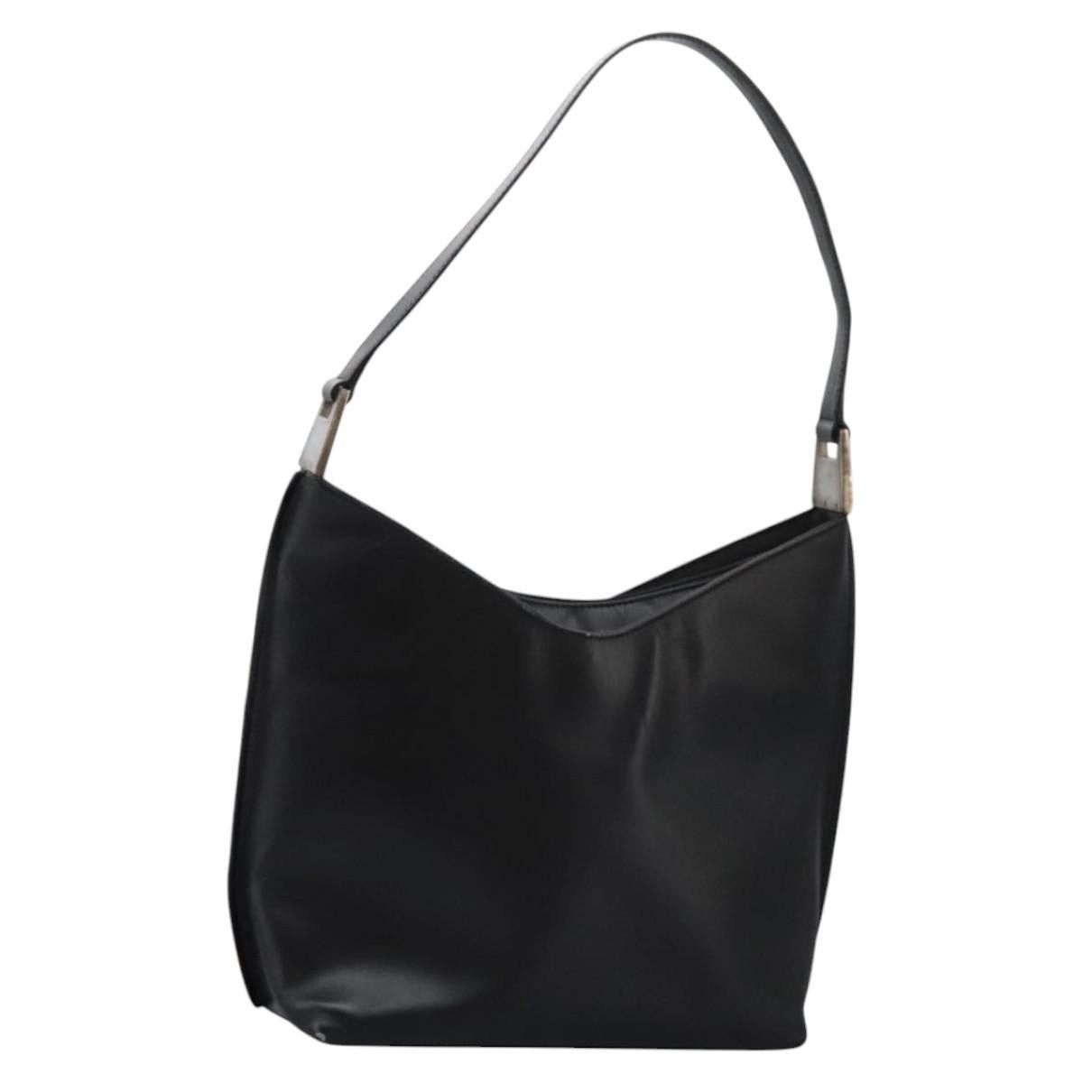 Gucci GUCCI Shoulder Bag Leather Black Size ONE SIZE - 1 Thumbnail