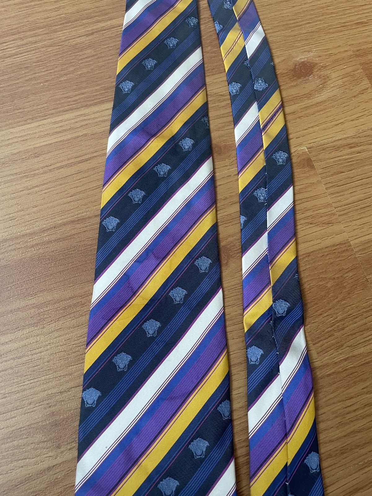 Versace × Vintage Vintage Gianni Versace Tie Size ONE SIZE - 3 Thumbnail