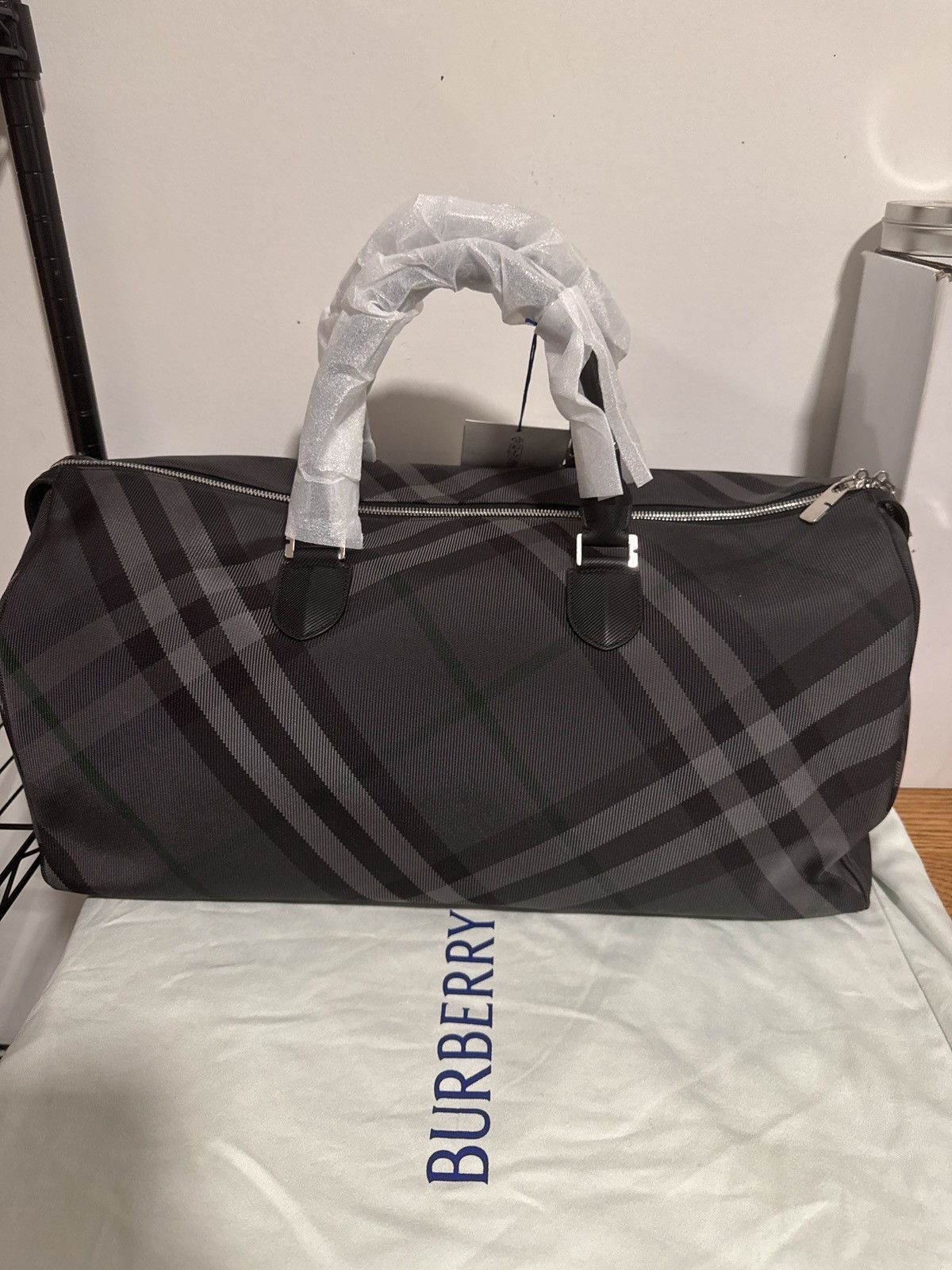 Burberry Burberry Heritage Check Weekender Bag Size ONE SIZE - 3 Thumbnail
