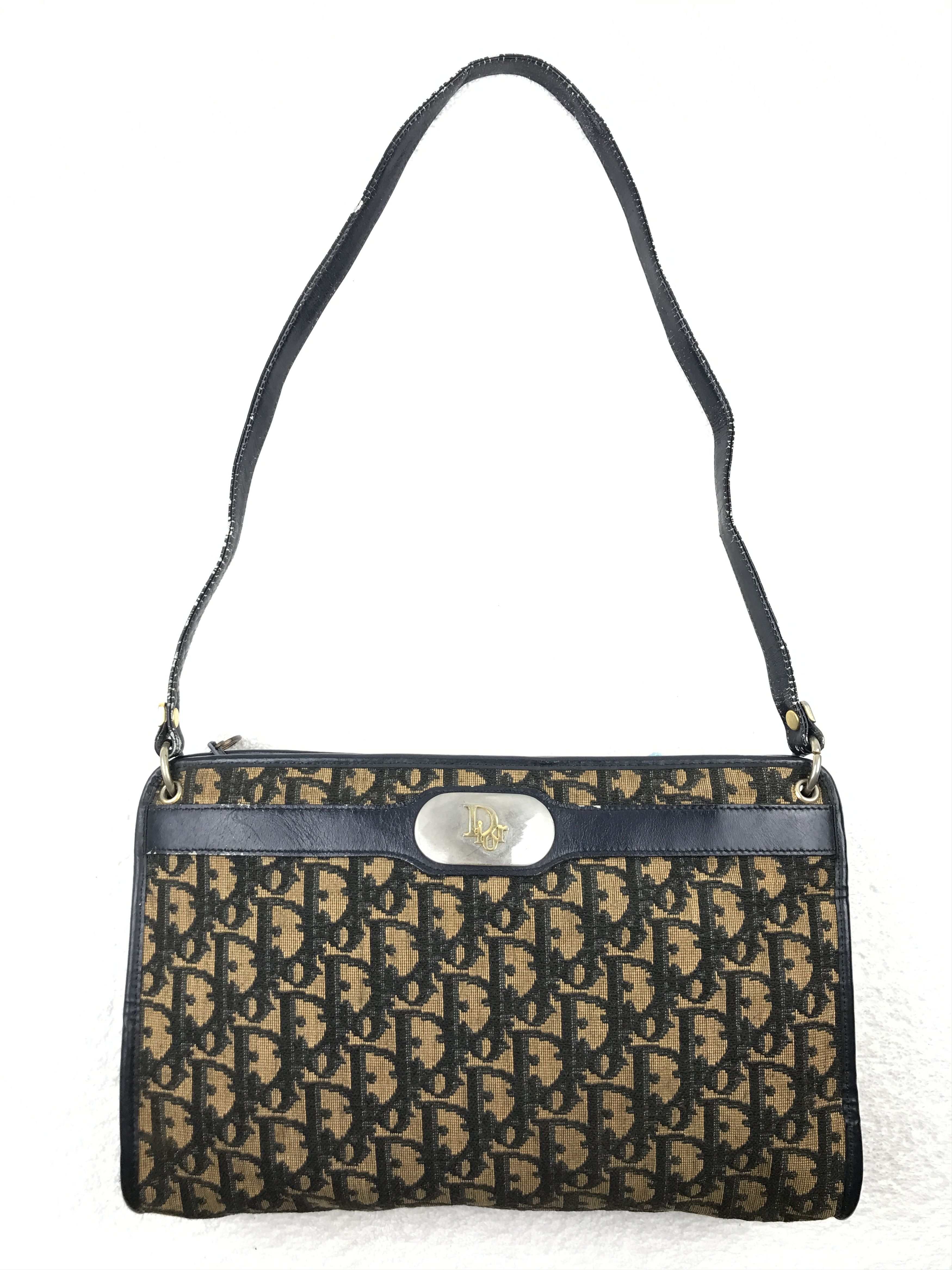 Christian Dior Monsieur Vintage Christian Dior Oblique Shoulder Bag Size ONE SIZE - 1 Thumbnail