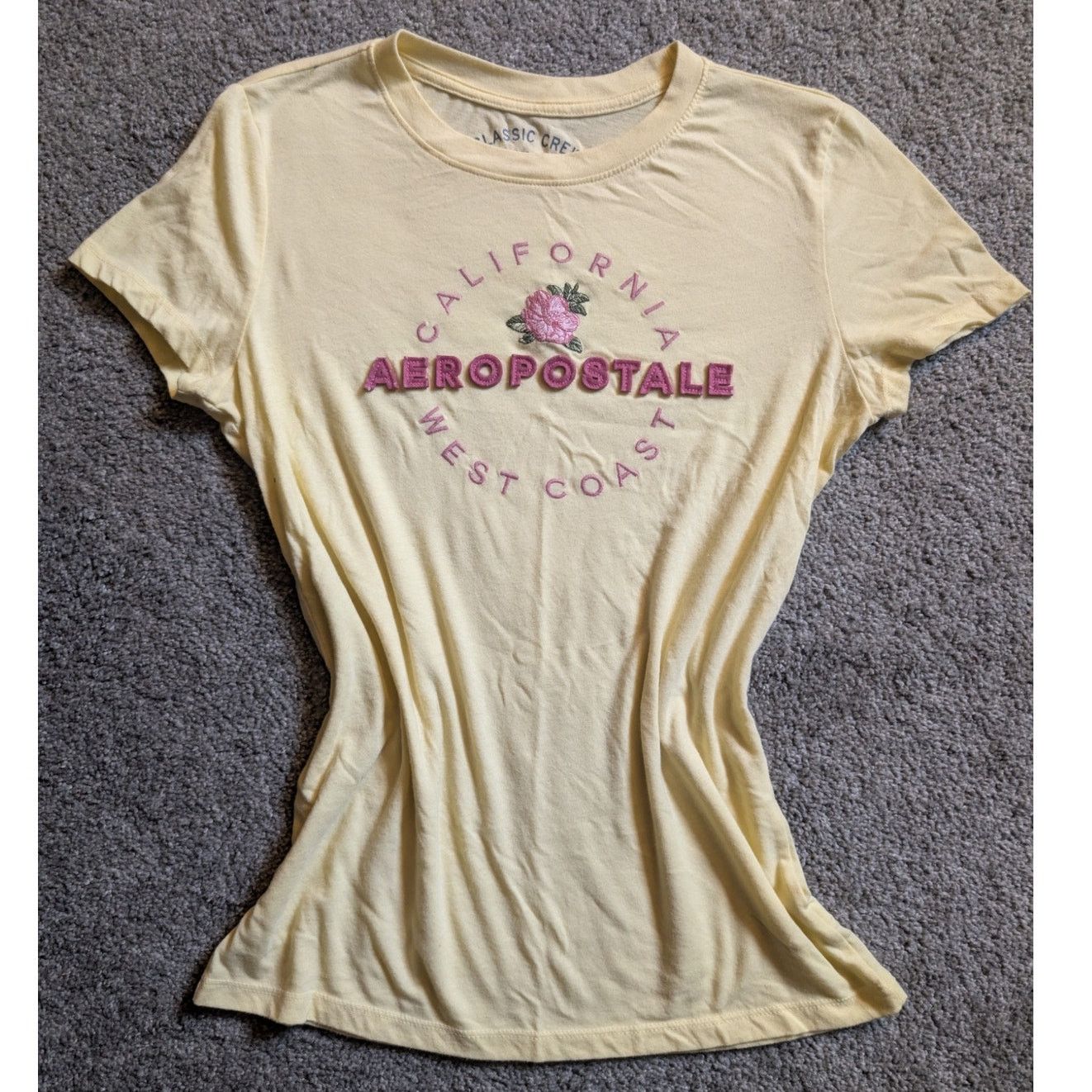 Aeropostale Aeropostale Floral Graphic Tee Size Large Size L / US 10 / IT 46 - 1 Thumbnail