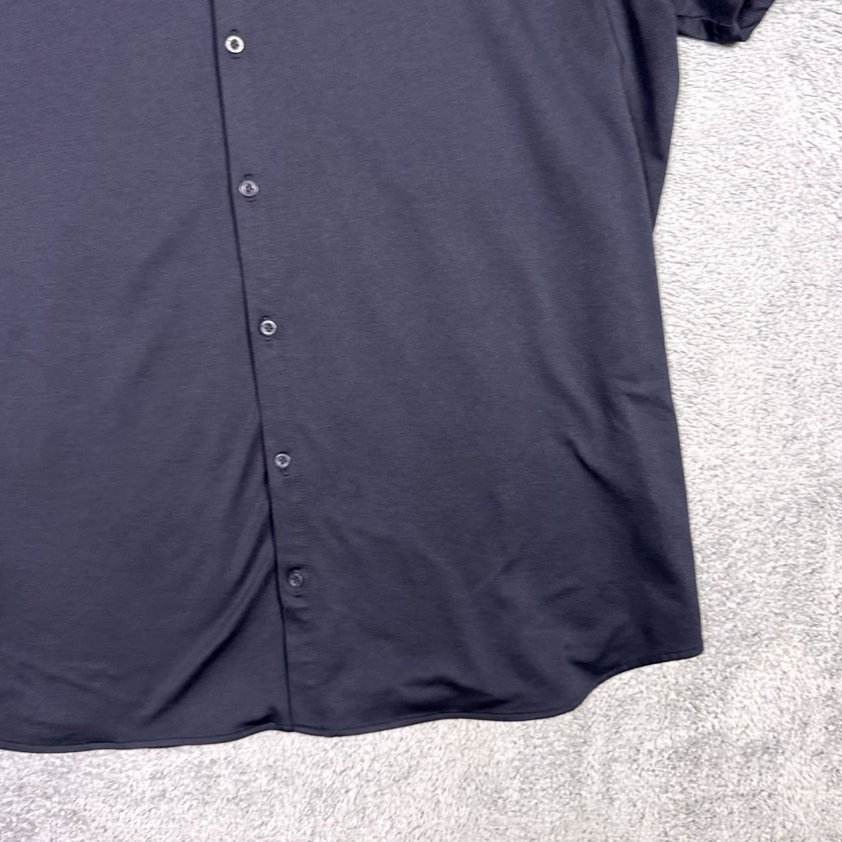Vintage BYLT Shirt Mens 3XL XXXL Executive Fit Short Sleeve Button Up Stretch Casual Workwear Size US XXL / EU 58 / 5 - 3 Thumbnail