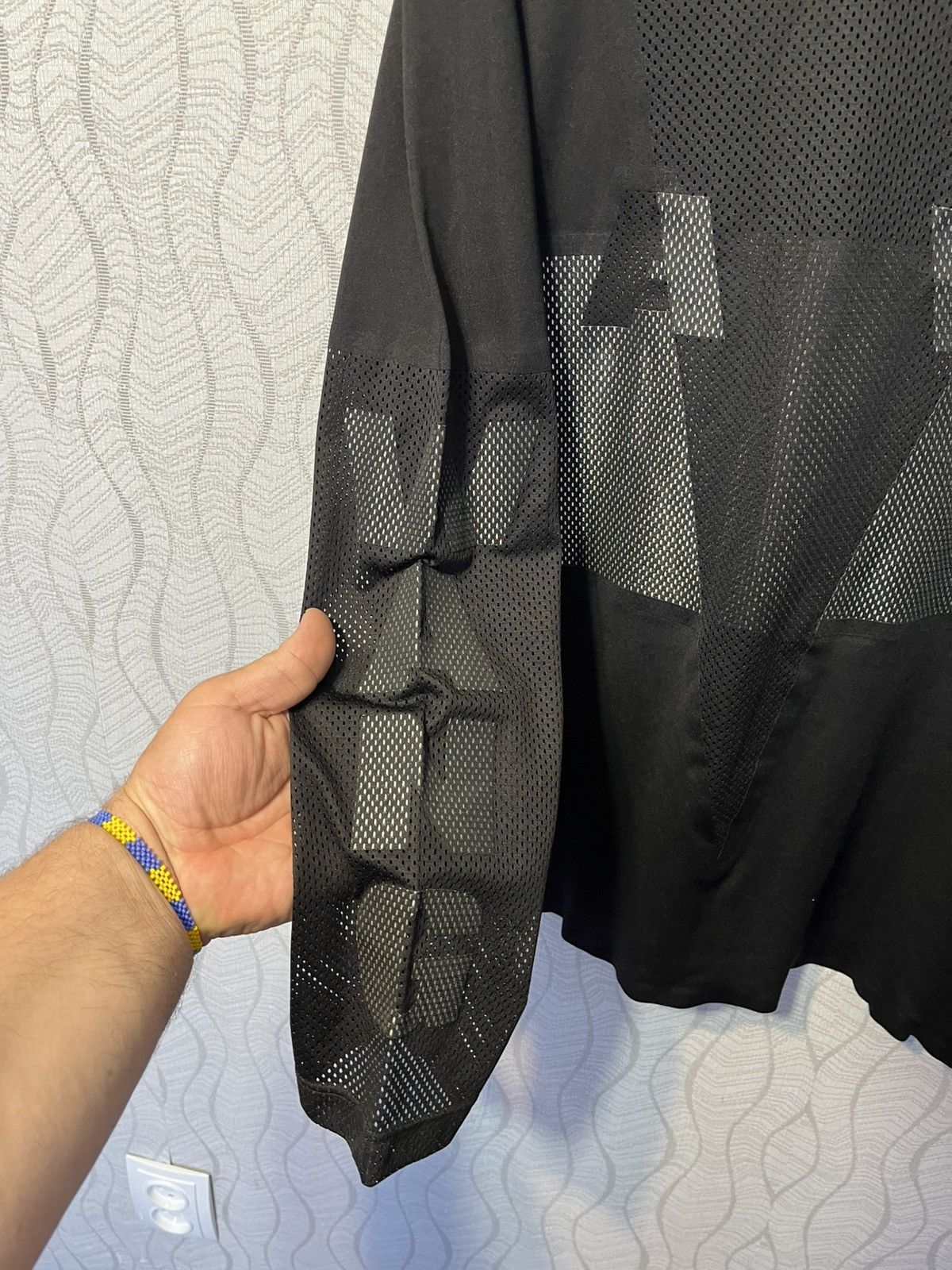 Alexander Wang × Designer × H&M Alexander Wang x H&M Y2 K Mesh Long sleeve T-Shirt Jersey Size US S / EU 44-46 / 1 - 6 Thumbnail