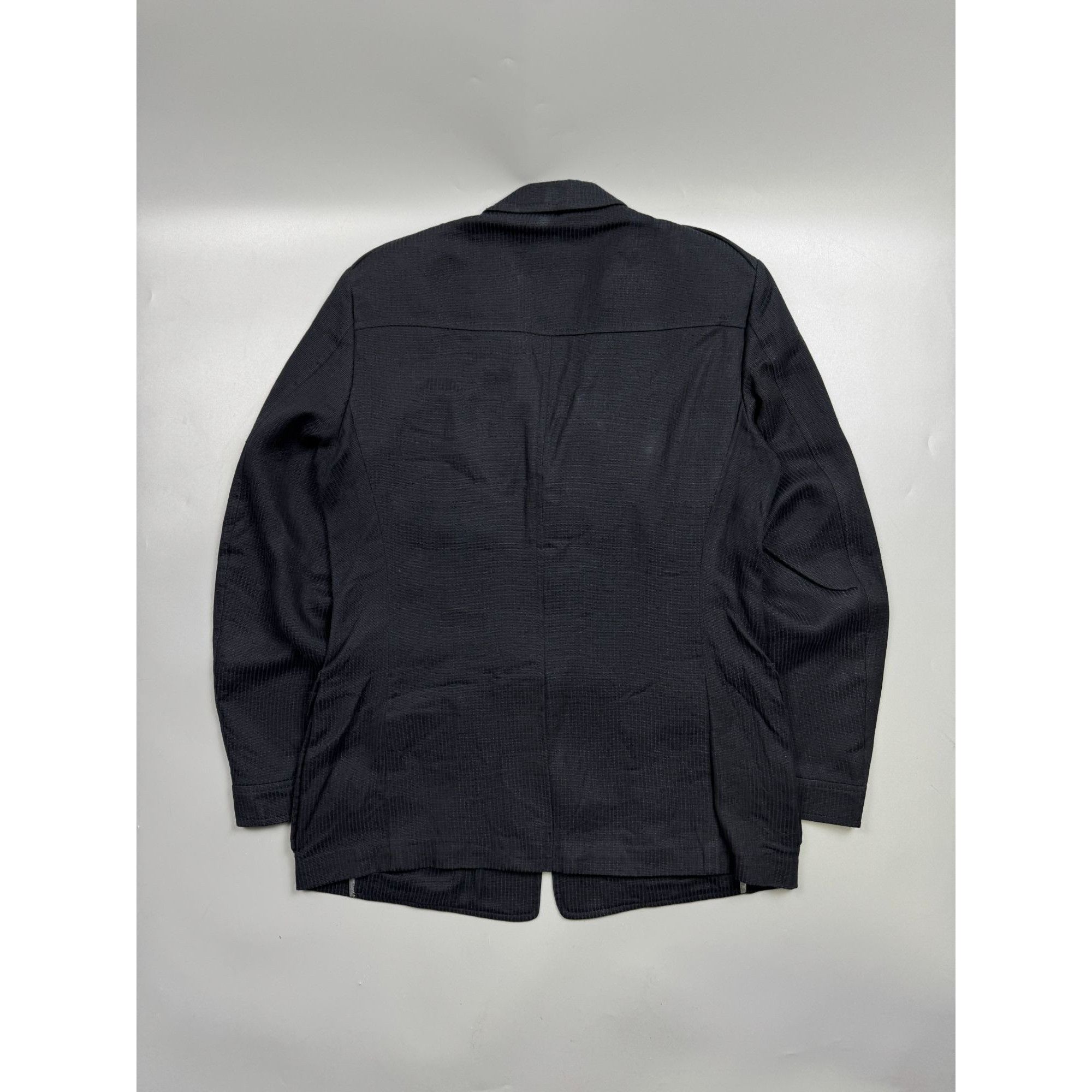 Corneliani Corneliani Trend Military Navy Style Cotton Blazer (Y1265) Size 40R - 9 Thumbnail
