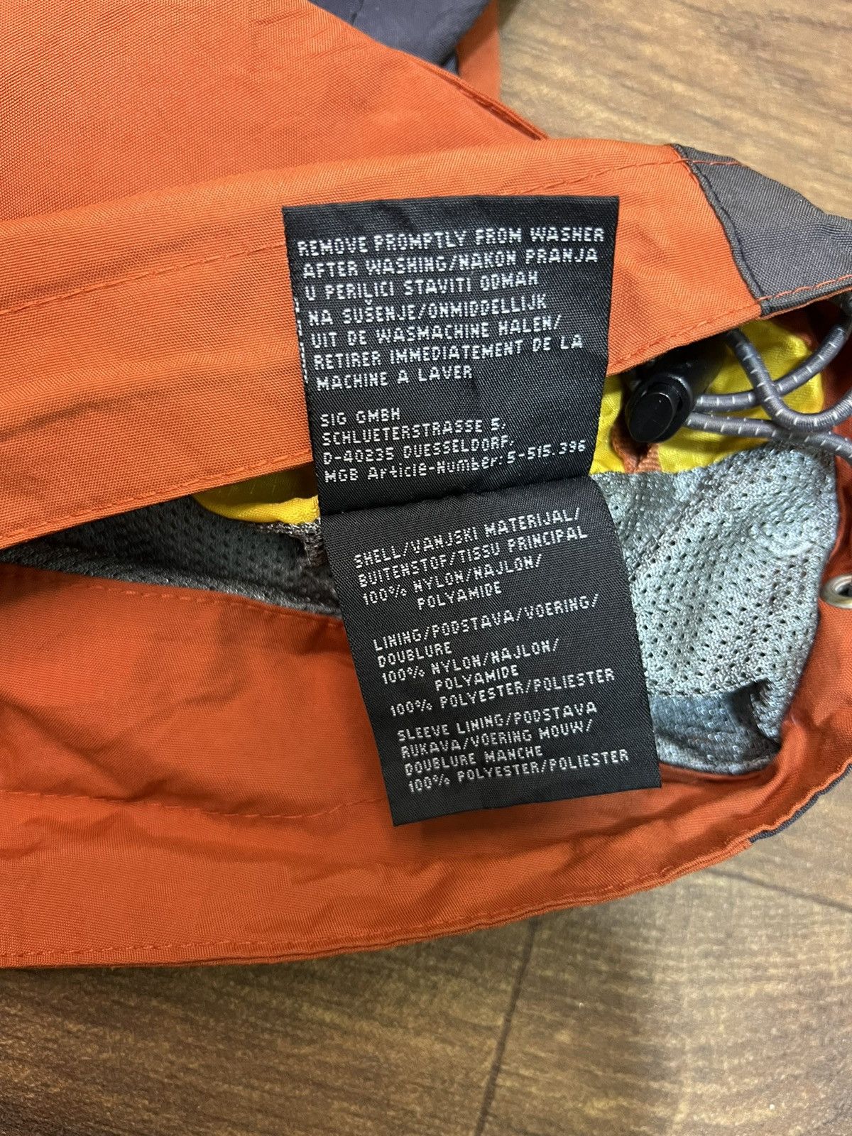 Other KlimatEX High Tec Jacket Orange Black Gorpcore Y2K Size US L / EU 52-54 / 3 - 8 Thumbnail