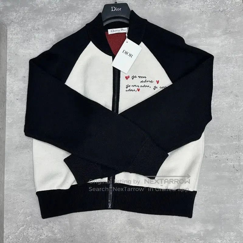 Dior Dior Women's White Cashmere Jacket . Size L / US 10 / IT 46 - 1 Thumbnail