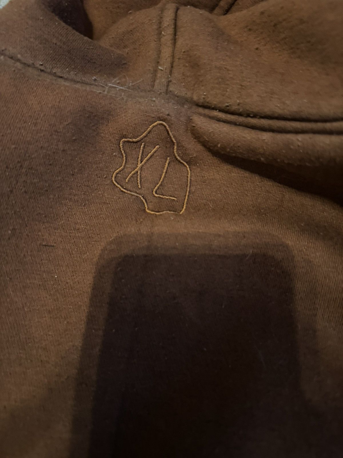 Thirteen Studios Thirteen Studios Brown ‘2 Layer’ Hoodie Size US XL / EU 56 / 4 - 6 Thumbnail