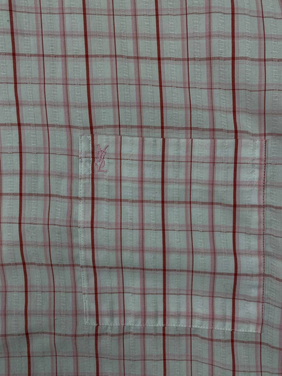 Yves Saint Laurent Yves Saint Laurent YSL Short Sleeve Shirt Buttons Size US XXL / EU 58 / 5 - 2 Thumbnail