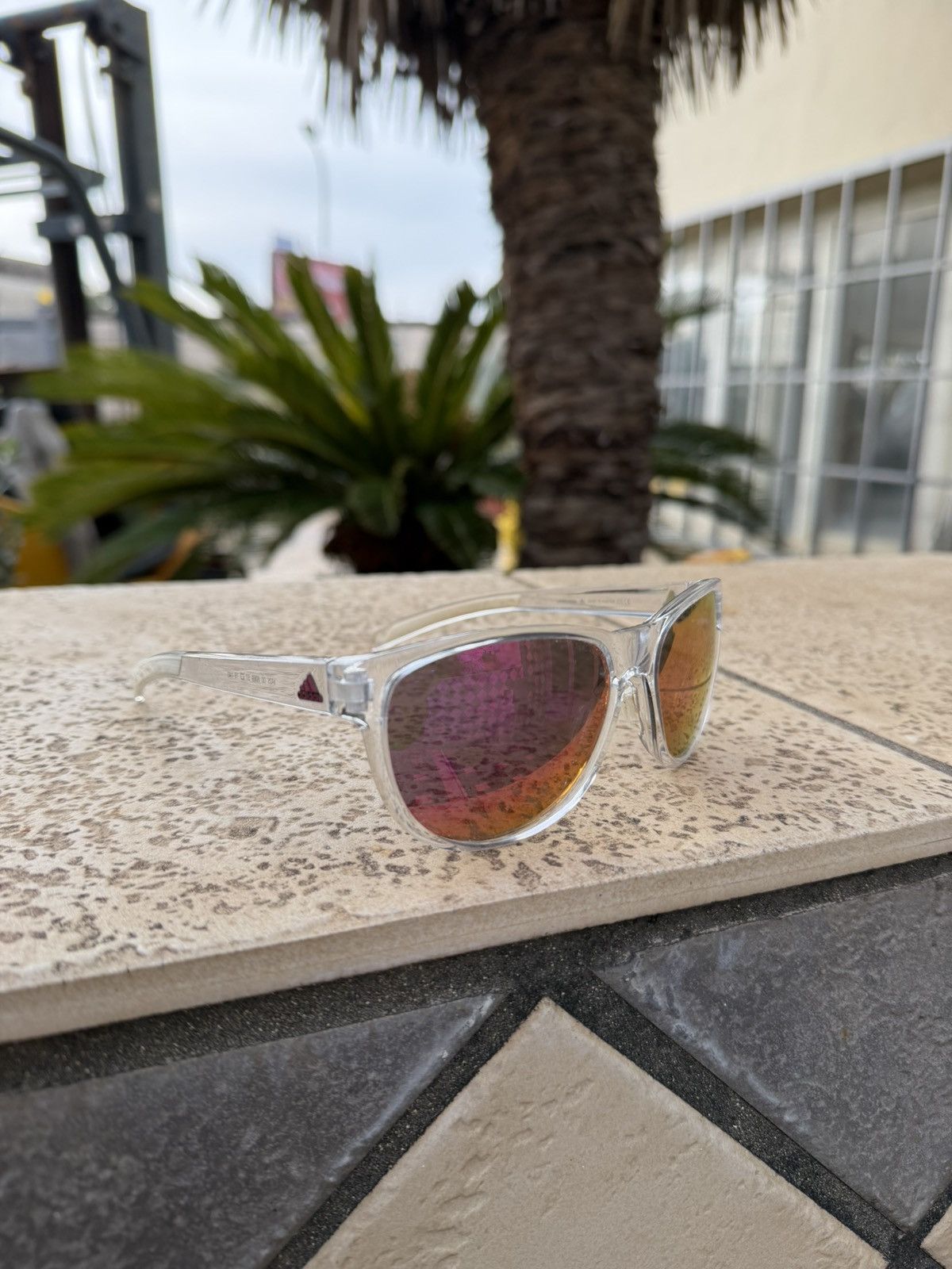 Adidas Adidas Sunglasses Grey a425 Size ONE SIZE - 1 Thumbnail