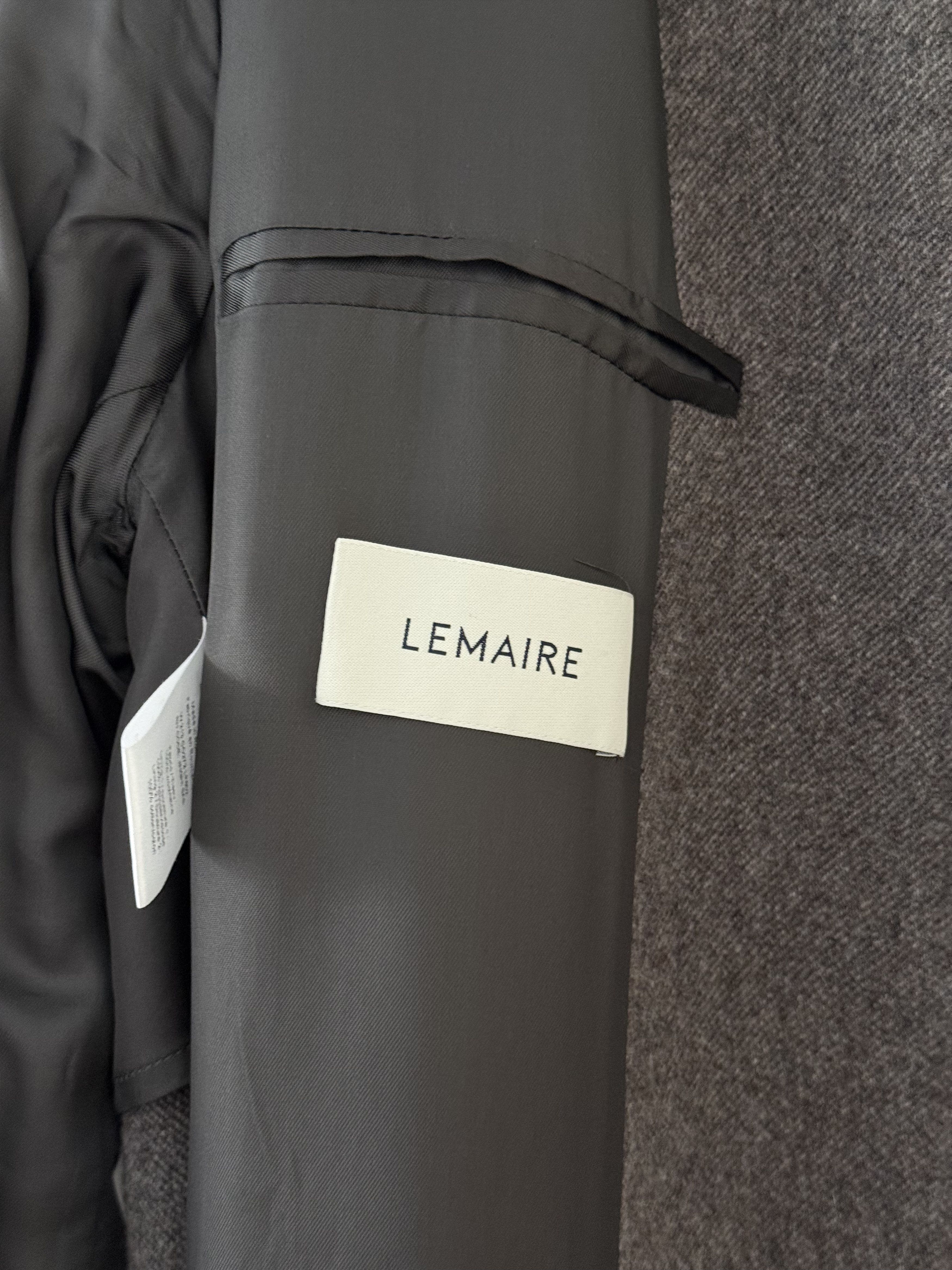 Lemaire Lemaire Women's AW 21 Single-Breasted Long Coat Size XS / US 0-2 / IT 36-38 - 5 Thumbnail