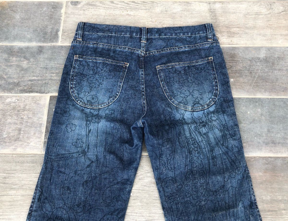 Issey Miyake × Japanese Brand × Tsumori Chisato 🔥Mega Rare🔥Tsumori Chisato Minimalist Runaway Jeans Size 29" - 6 Thumbnail