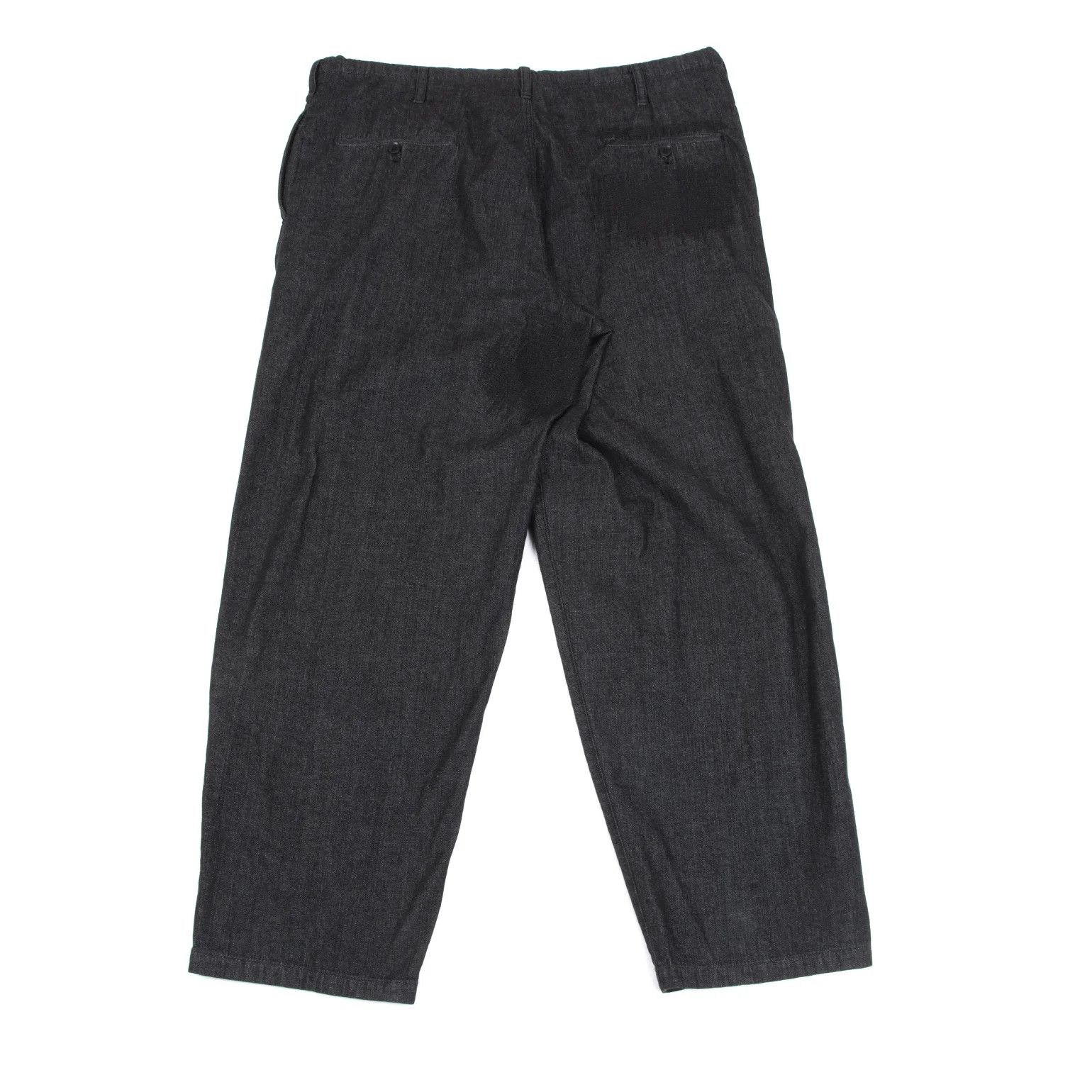 Yohji Yamamoto Repair Design Denim Pants in Black Size 3 Size US 34 / EU 50 - 12 Thumbnail