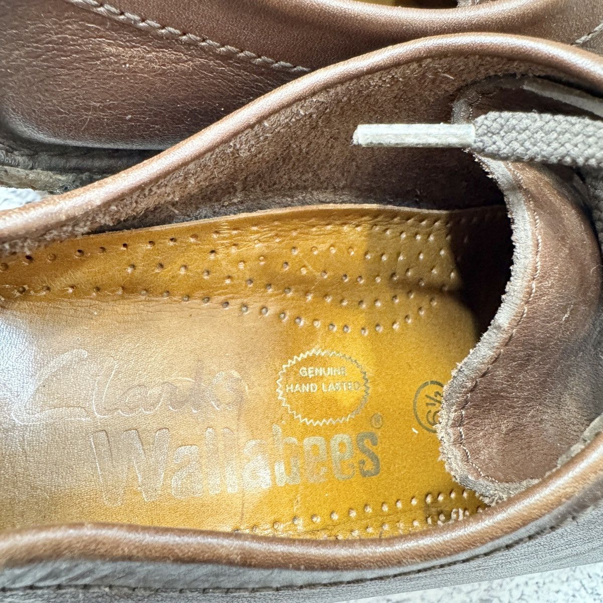Clarks × Vintage Clarks Wallabees Brown Leather US7.5 UK6.5 EU40.5 25.5cm Size US 7.5 / EU 40-41 - 11 Thumbnail