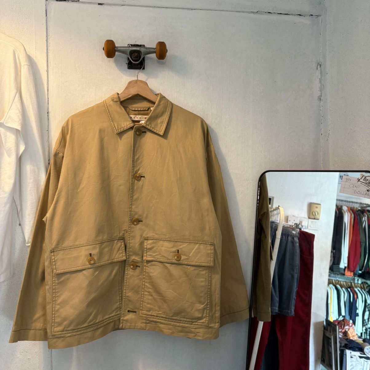 Marni × Uniqlo Beautiful Marni Uniqlo Jacket With Big Pocket Size US M / EU 48-50 / 2 - 1 Thumbnail