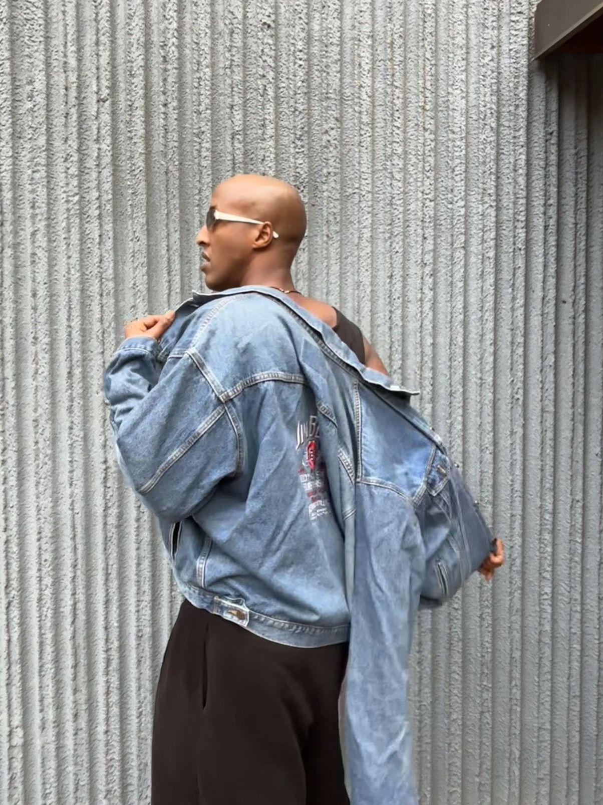 Other JIM BEAM 90's Vintage Denim Jacket XL Size US XL / EU 56 / 4 - 9 Thumbnail