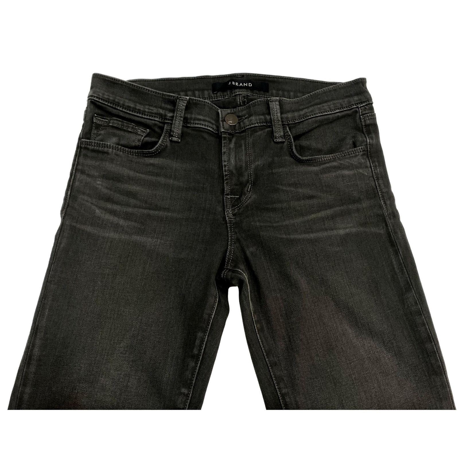 J Brand J Brand Skinny Leg Ankle Jeans DARE Dark Gray 26 Size 26" / US 2 / IT 38 - 7 Thumbnail