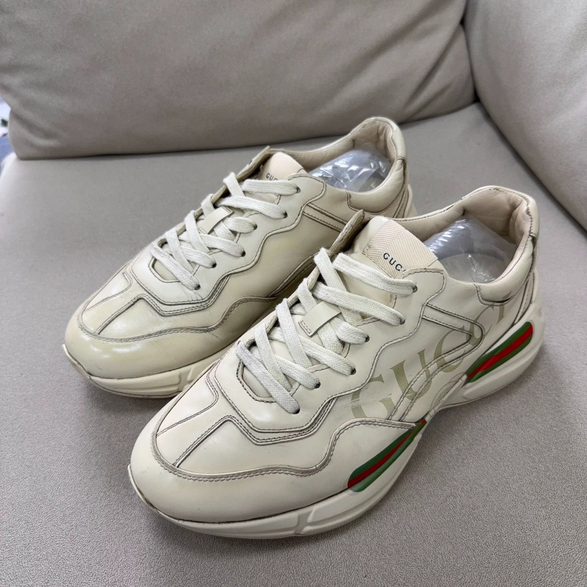 Gucci Gucci Lowtop Sneakers 42 Men Size US 9 / EU 42 - 1 Thumbnail
