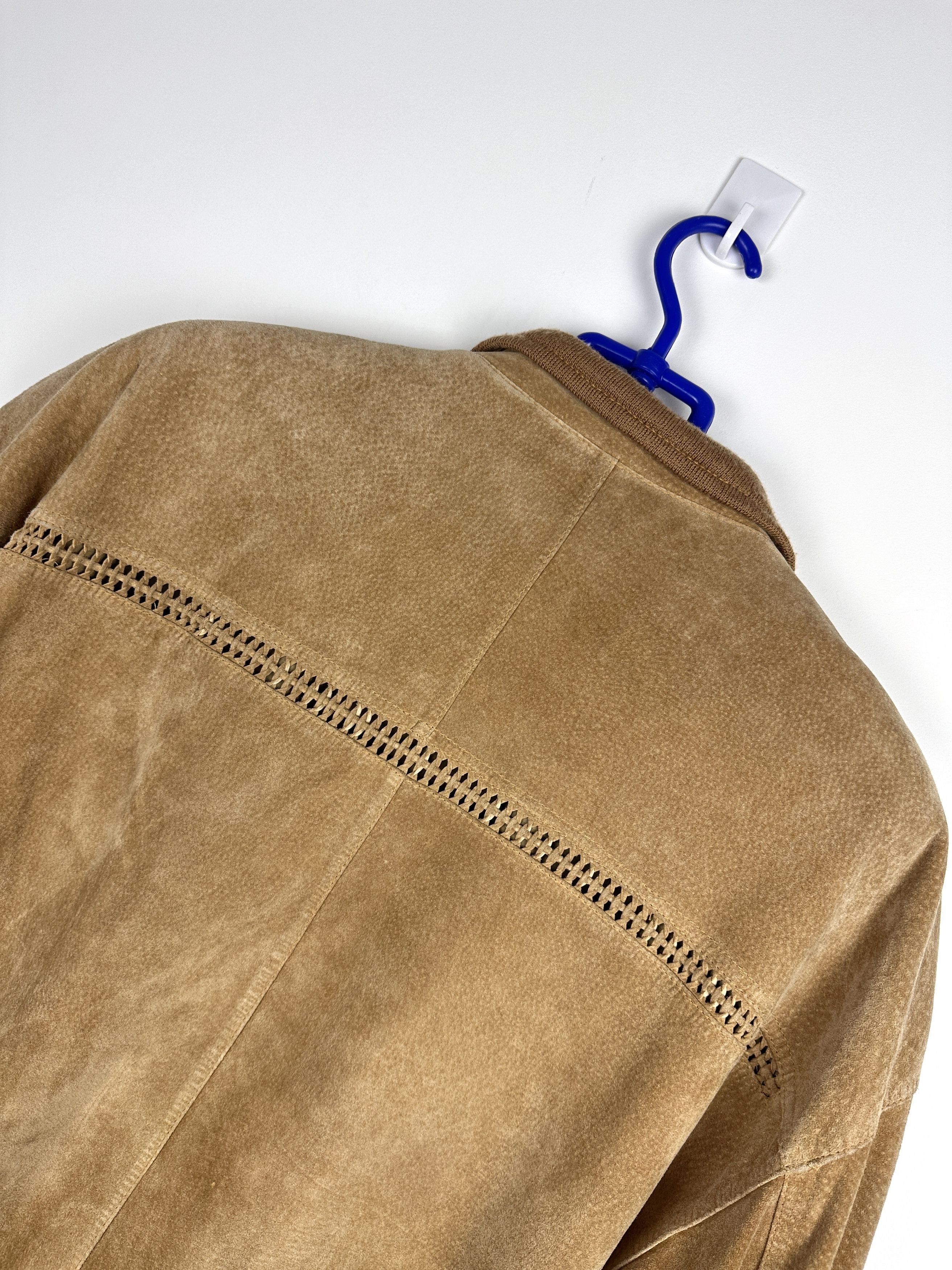 Vintage Vintage leather jacket bomber starboy elegant XXL Size US XXL / EU 58 / 5 - 6 Thumbnail