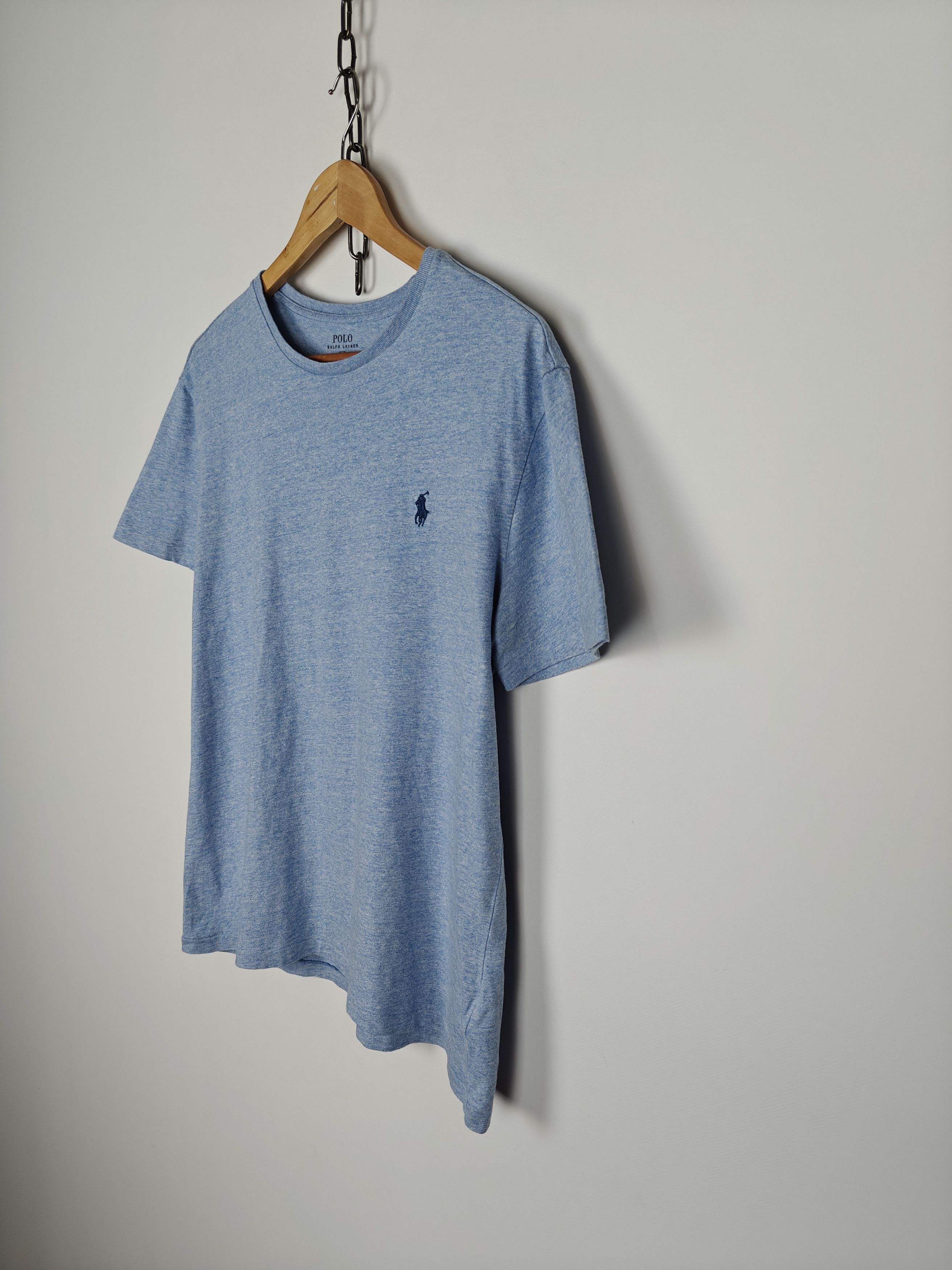 Polo Ralph Lauren Polo Ralph Lauren Basic T-Shirt Blue Tee Small Logo M Size US M / EU 48-50 / 2 - 6 Thumbnail