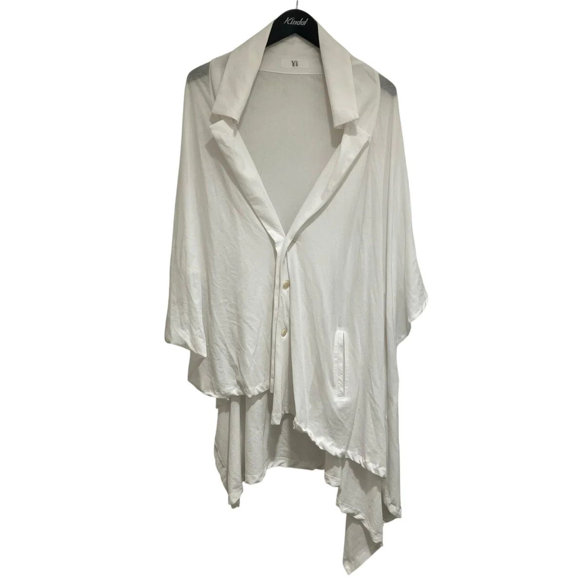 Yohji Yamamoto Yohji Yamamoto pour homme Y's 24SS Asymmetrical Cardigan Size US M / EU 48-50 / 2 - 1 Thumbnail