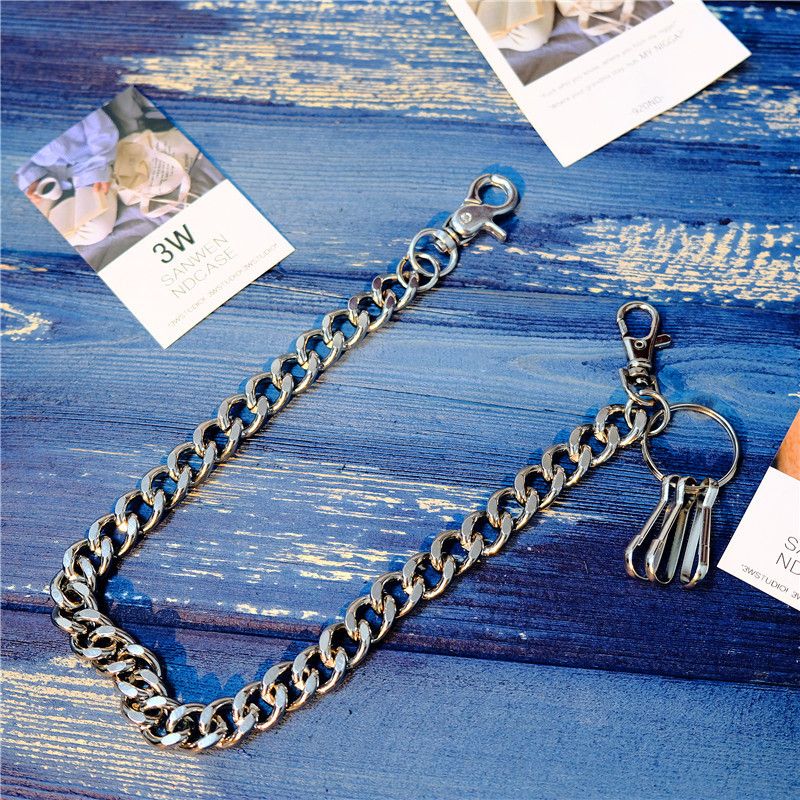 Jewelry Harajuku Style Street Hip-Hop Waist Wallet Chain,l Size ONE SIZE - 2 Thumbnail