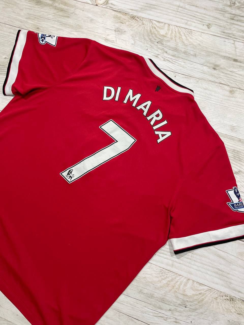 Nike Nike Manchester United 2014 2015 Di Maria #7 Home Shirt Size US XXL / EU 58 / 5 - 2 Thumbnail