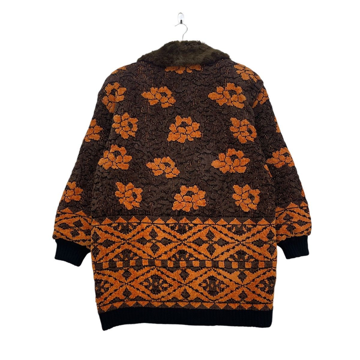 Designer × Japanese Brand L Vintage Japanese Brand Donna Uno Fullprint Astrakhan Colla Size M / US 6-8 / IT 42-44 - 2 Thumbnail