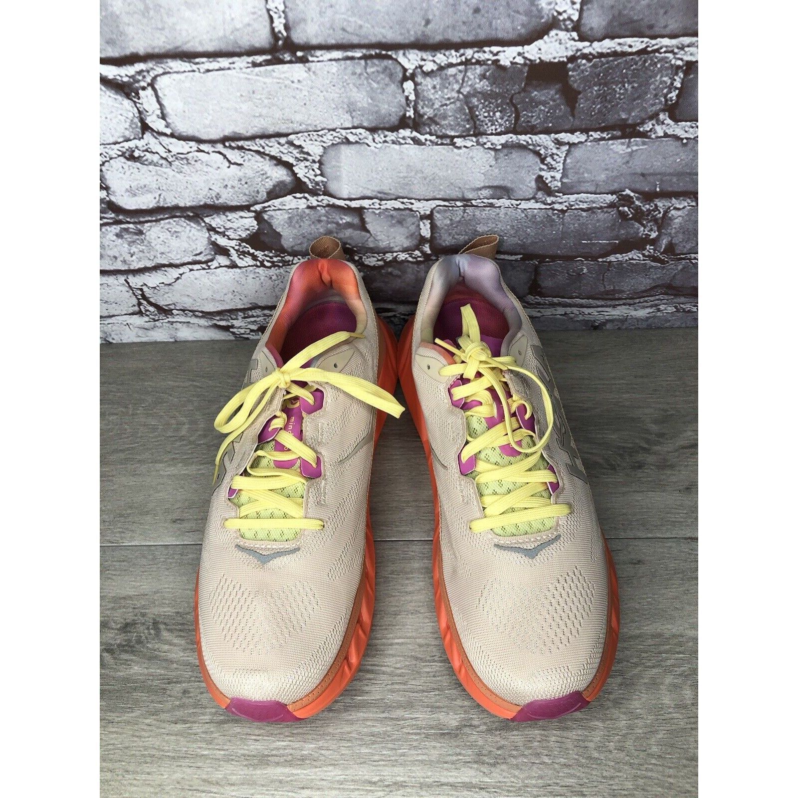 Hoka Hoka One One Elevon 2 Mental Health Sand Camelia Running Sho Size US 12 / IT 42 - 15 Thumbnail