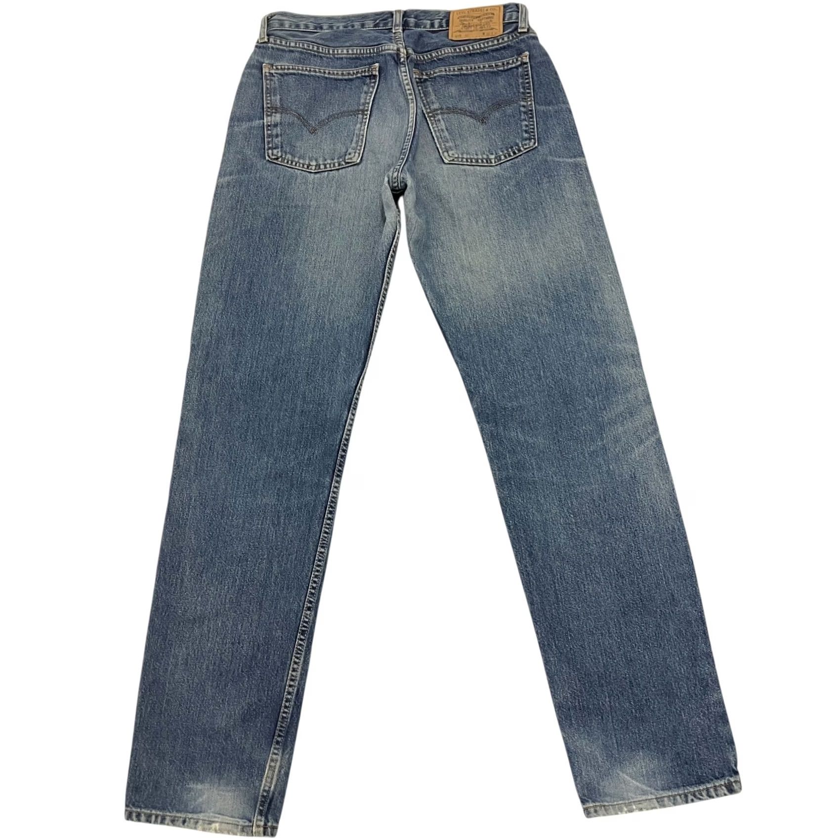 Levi's Vintage Levi'S 614 Jeans 32W 34L Blue Straight Fit Made in Spain Orange Tab Size US 32 / EU 48 - 4 Thumbnail