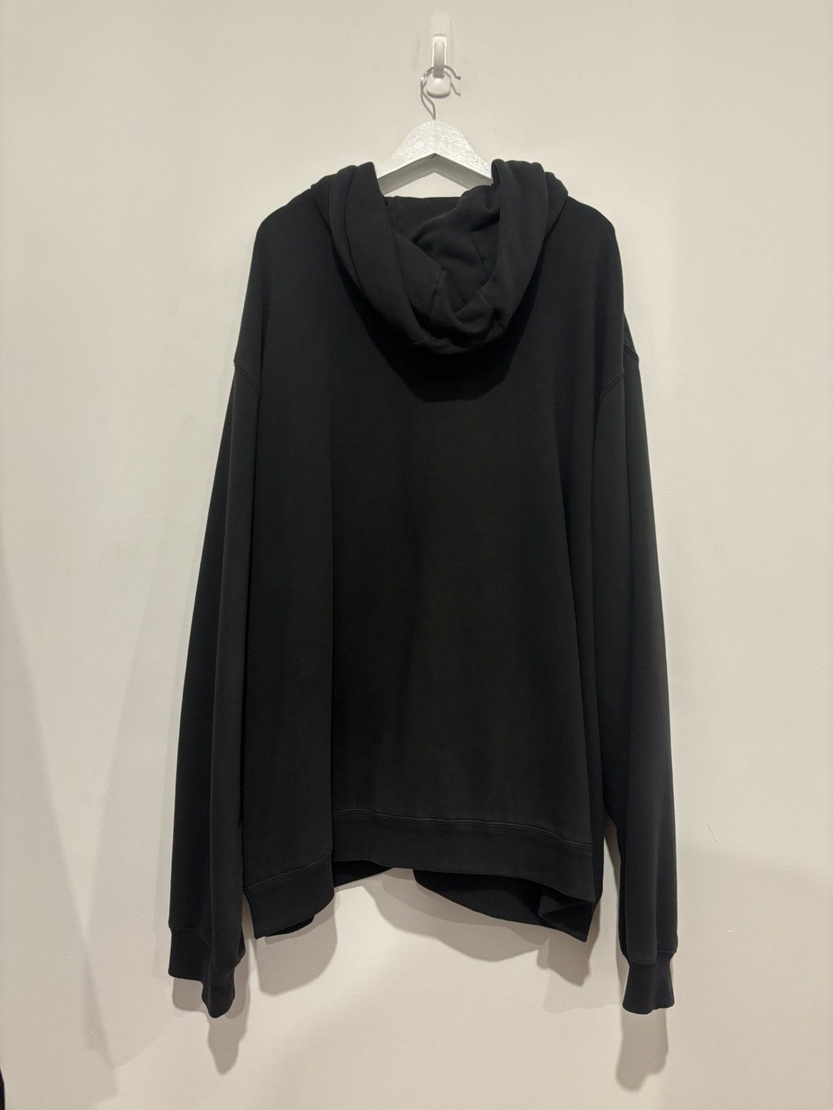 Maison Margiela Maison Margiela Oversized Black Invitation Hoodie Size US L / EU 52-54 / 3 - 2 Thumbnail