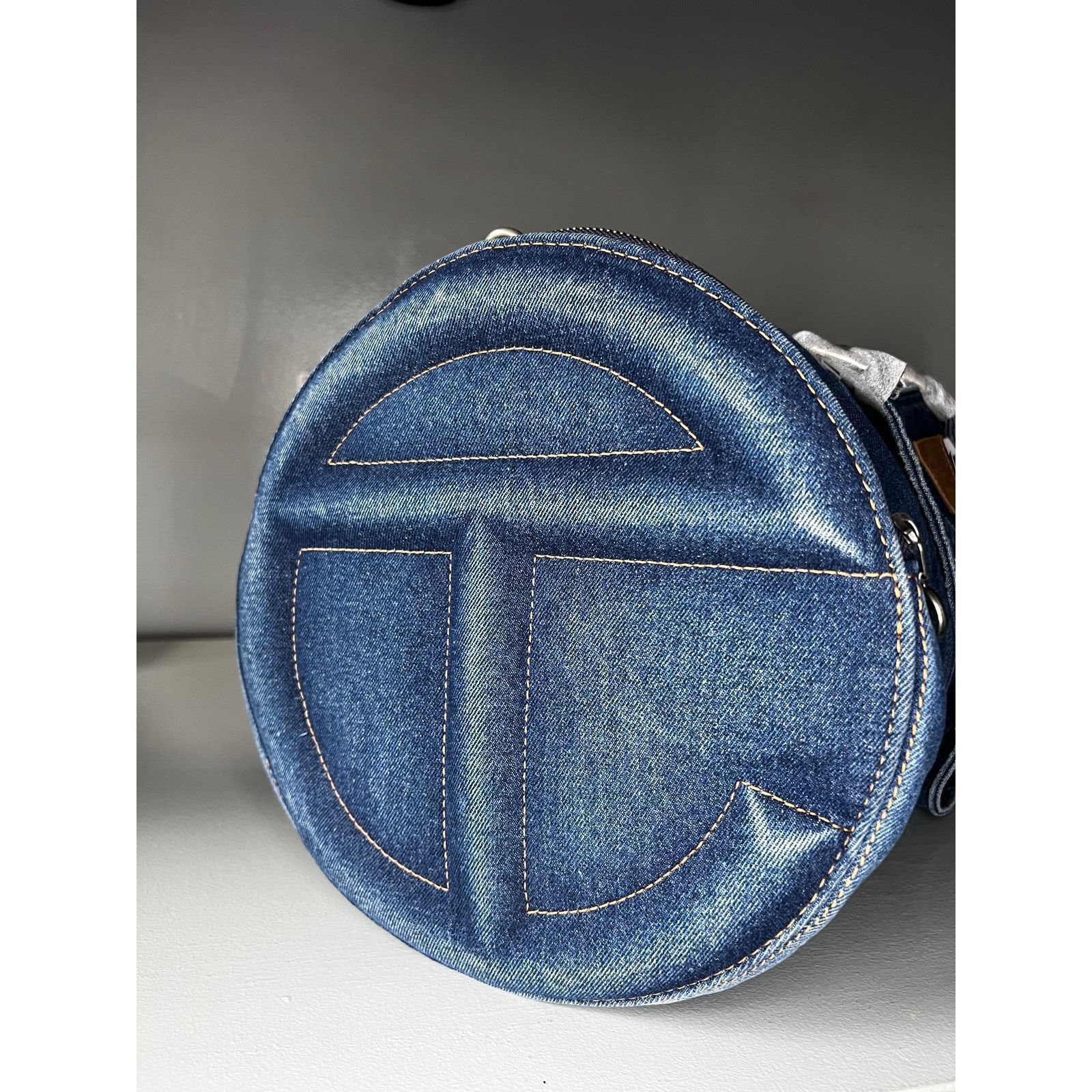 Telfar Telfar Large Denim Duffle Size ONE SIZE - 5 Thumbnail