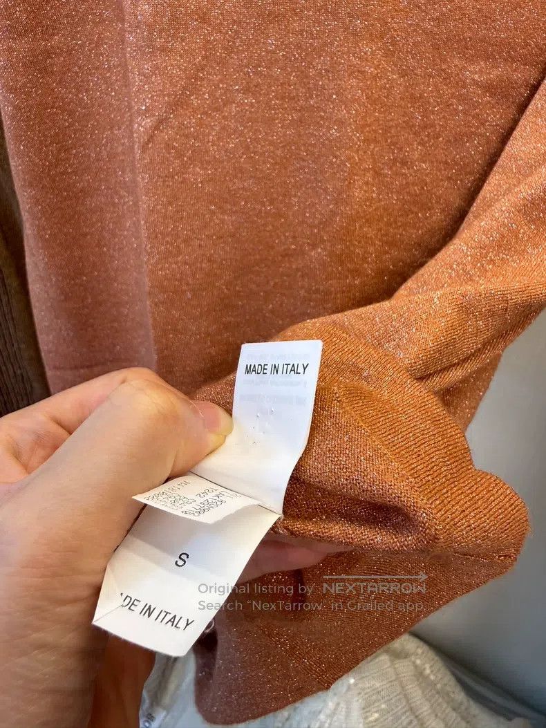 Brunello Cucinelli Brunello Cucinelli Shiny Cashmere Silk T-Shirt Size S / US 4 / IT 40 - 7 Thumbnail