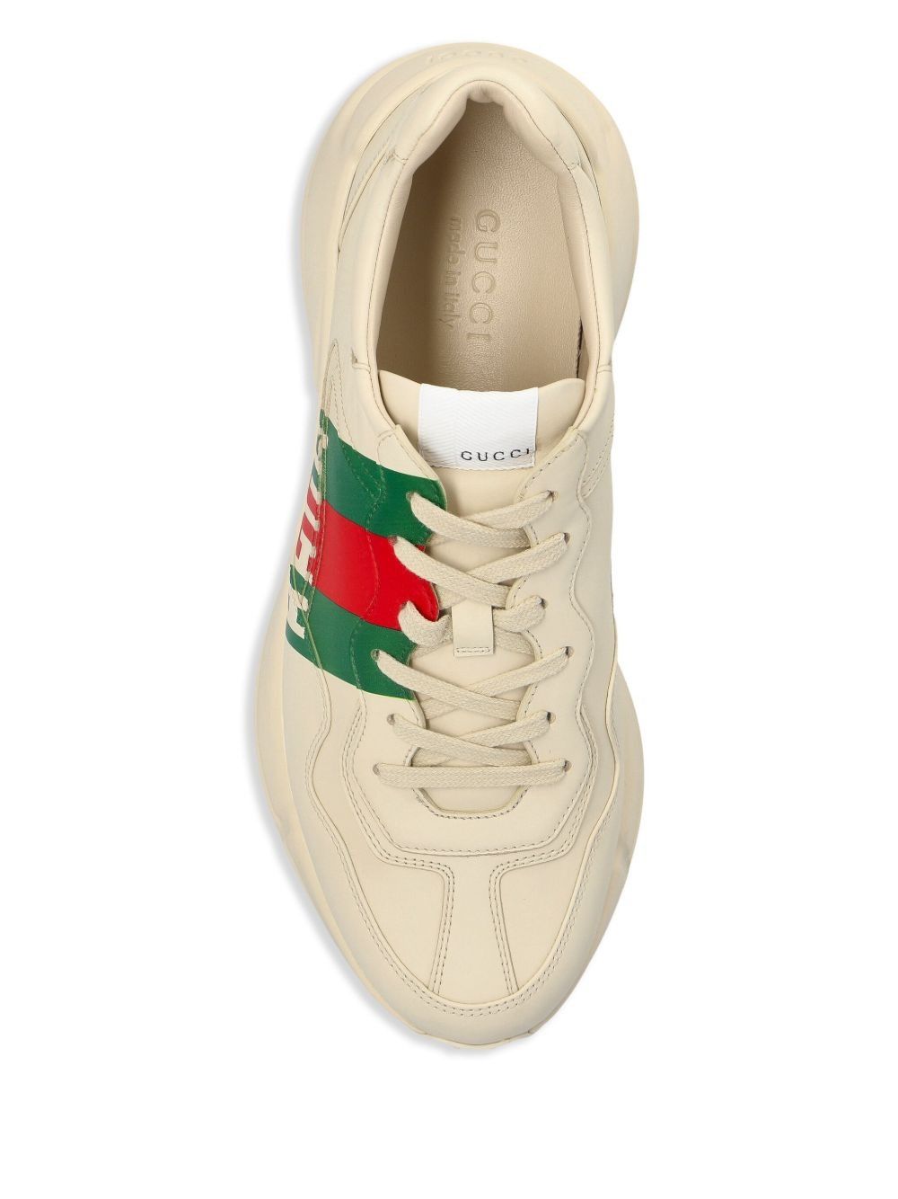 Gucci o1loc1c0625 Rhyton Sneakers in Ivory Size US 9.5 / EU 42-43 - 4 Thumbnail
