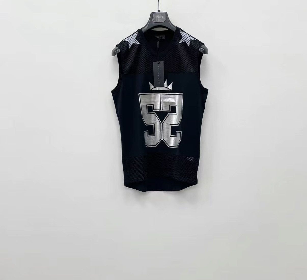 John Richmond Richmond Crystal-Embellished Cut-Out Sleeveless Tee J30 Size US S / EU 44-46 / 1 - 1 Thumbnail