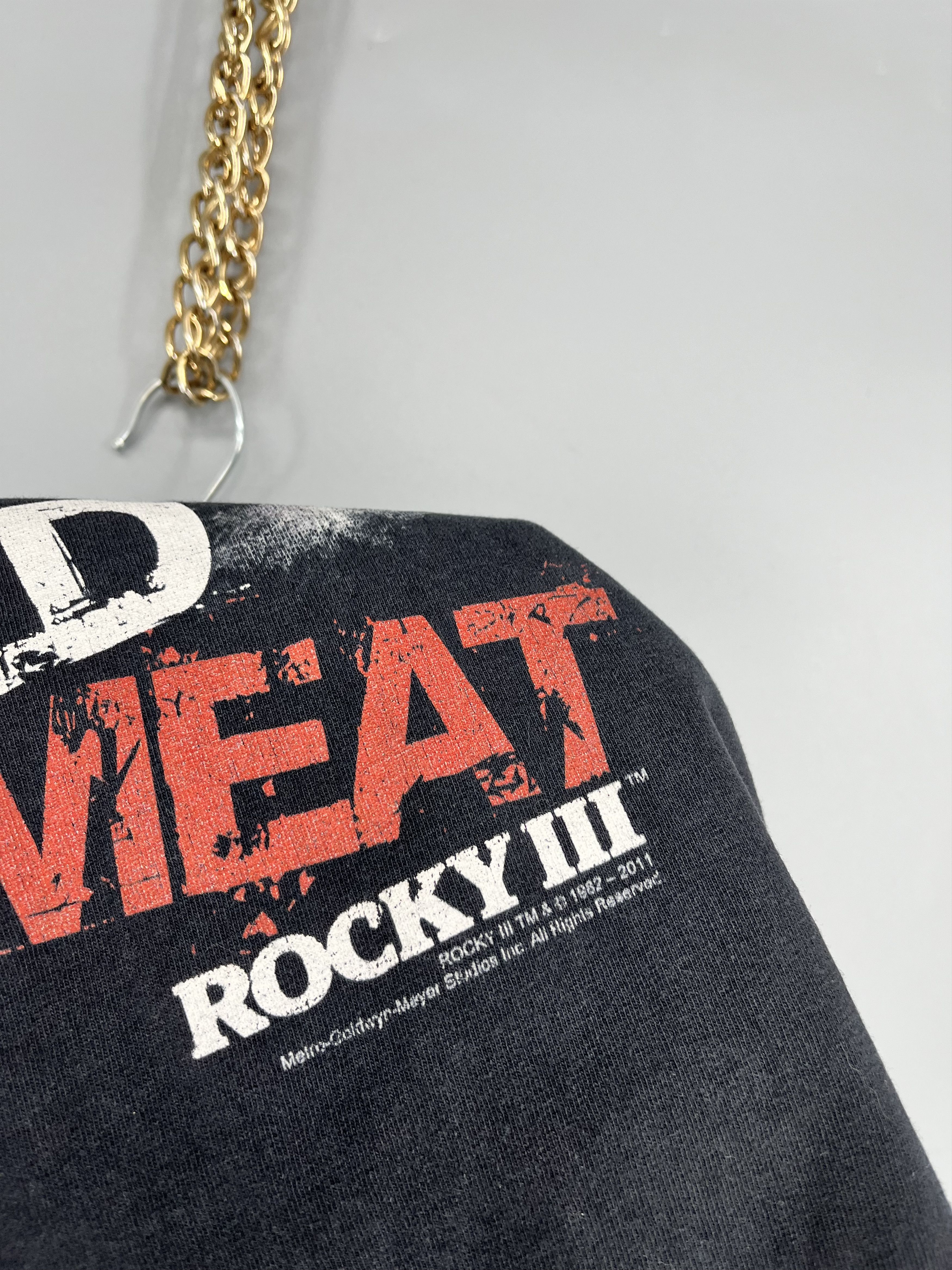 Vintage Rocky III Dead Meat T Shirt Mens Licensed Boxing Movie Tee Size US M / EU 48-50 / 2 - 8 Thumbnail
