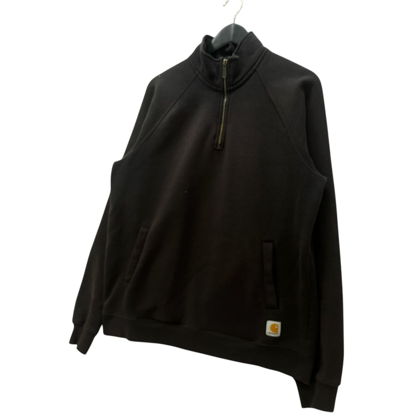 Carhartt Vintage Carhartt 1/4 Zip Sweatshirt L Size US L / EU 52-54 / 3 - 3 Thumbnail