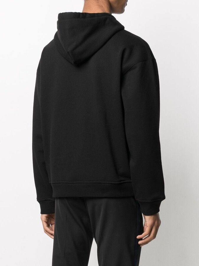 Valentino o1y0525 Logo Hoodie in Black Size US XS / EU 42 / 0 - 3 Thumbnail