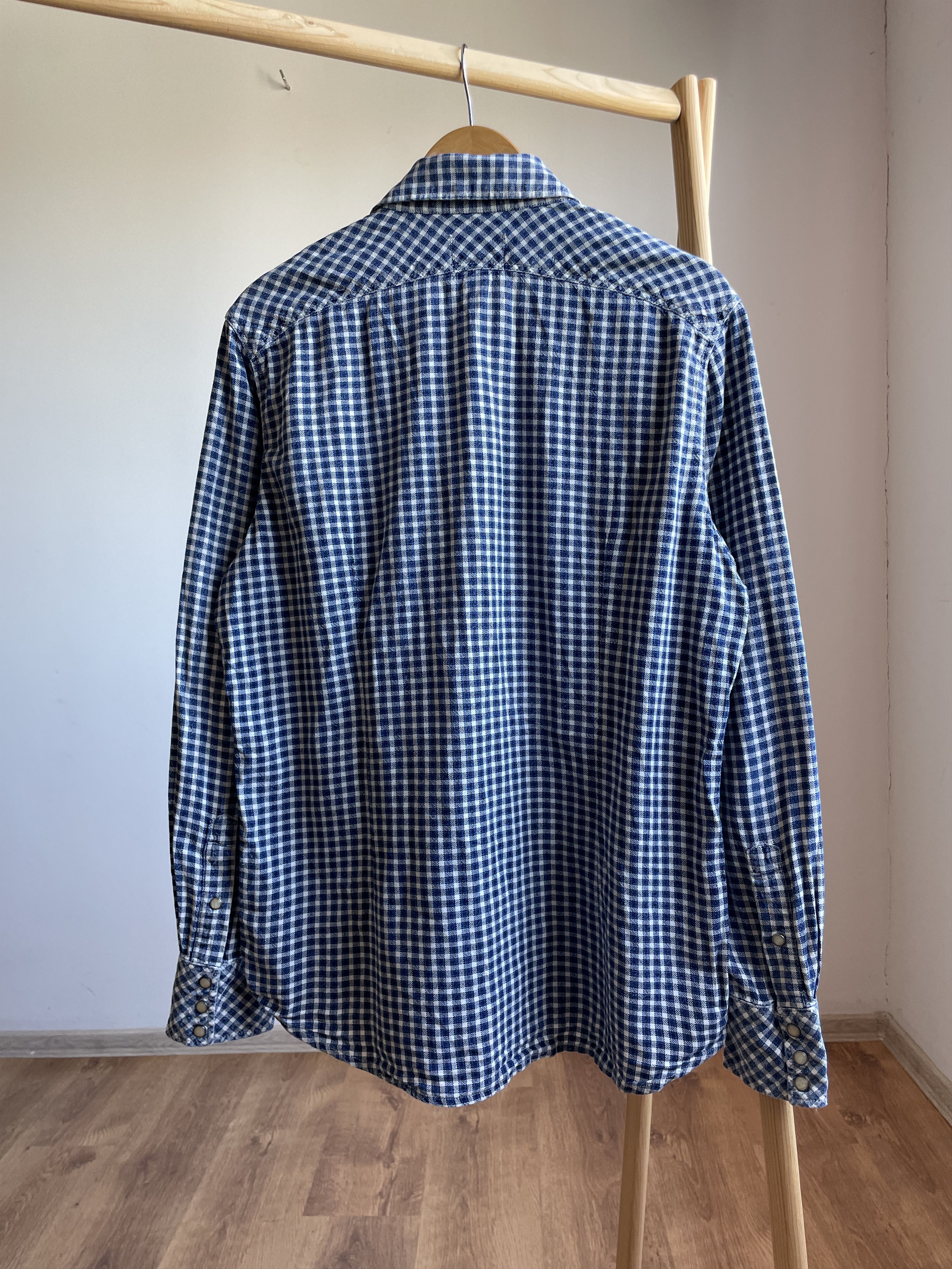 G-Star G-Star Raw Check Flannel Western Distressed Slim Shirt Size US L / EU 52-54 / 3 - 2 Thumbnail
