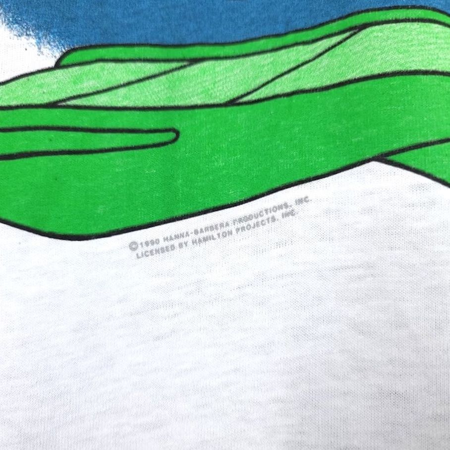 Hanes VINTAGE The Jetsons T Shirt 90s Astro George Hanna Barbera Made In USA Mens Medium White T-Shirt Size US M / EU 48-50 / 2 - 4 Thumbnail