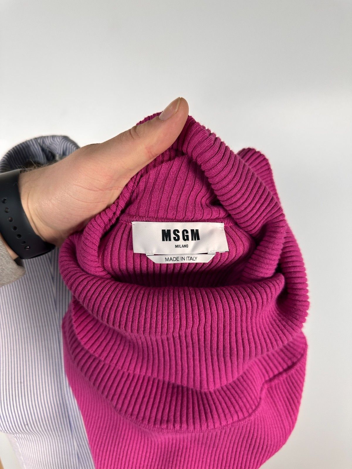 MSGM MSGM Milano Off The Shoulder Top Pink Size XL Size XL / US 12-14 / IT 48-50 - 7 Thumbnail