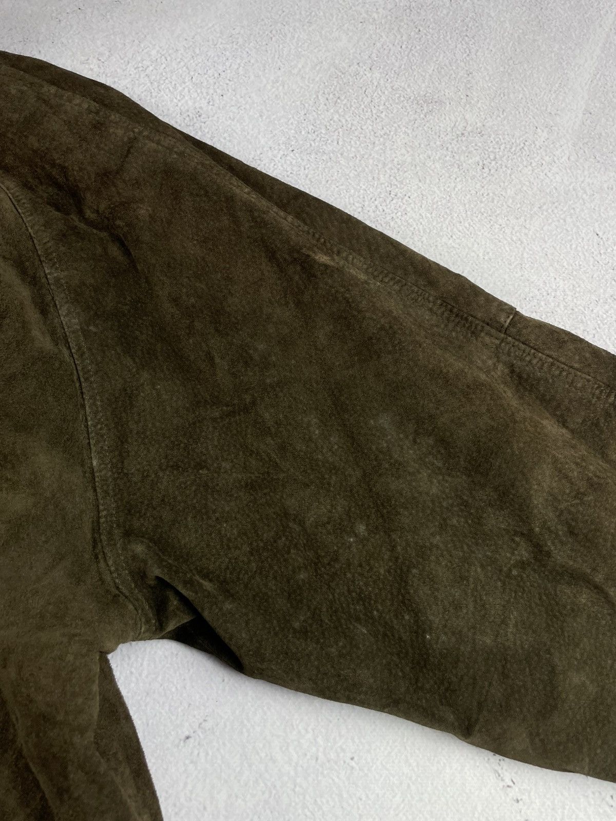 Chevignon × Vintage Chevignon Suede Bomber Jacket Clifford Office Ontario Canada Size US M / EU 48-50 / 2 - 7 Thumbnail