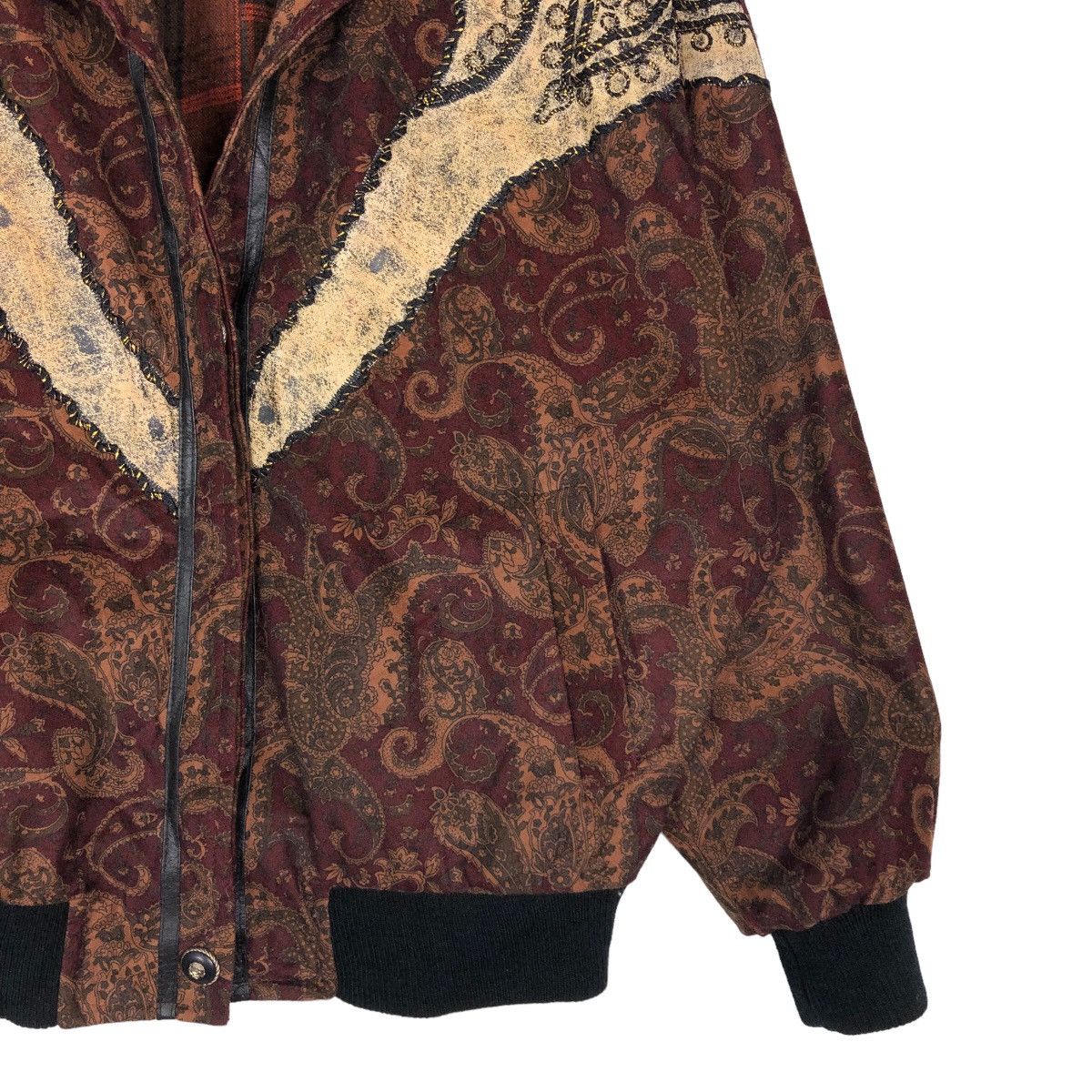 Japanese Brand 🔥Vintage Bomber Jacket Native Navajo Design Kapital Kountry Size US M / EU 48-50 / 2 - 5 Thumbnail