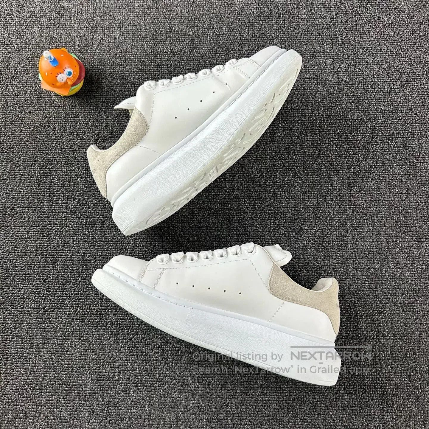 Alexander McQueen Alexander McQueen White Sneakers Size 37.5. Size US 7.5 / EU 40-41 - 3 Thumbnail