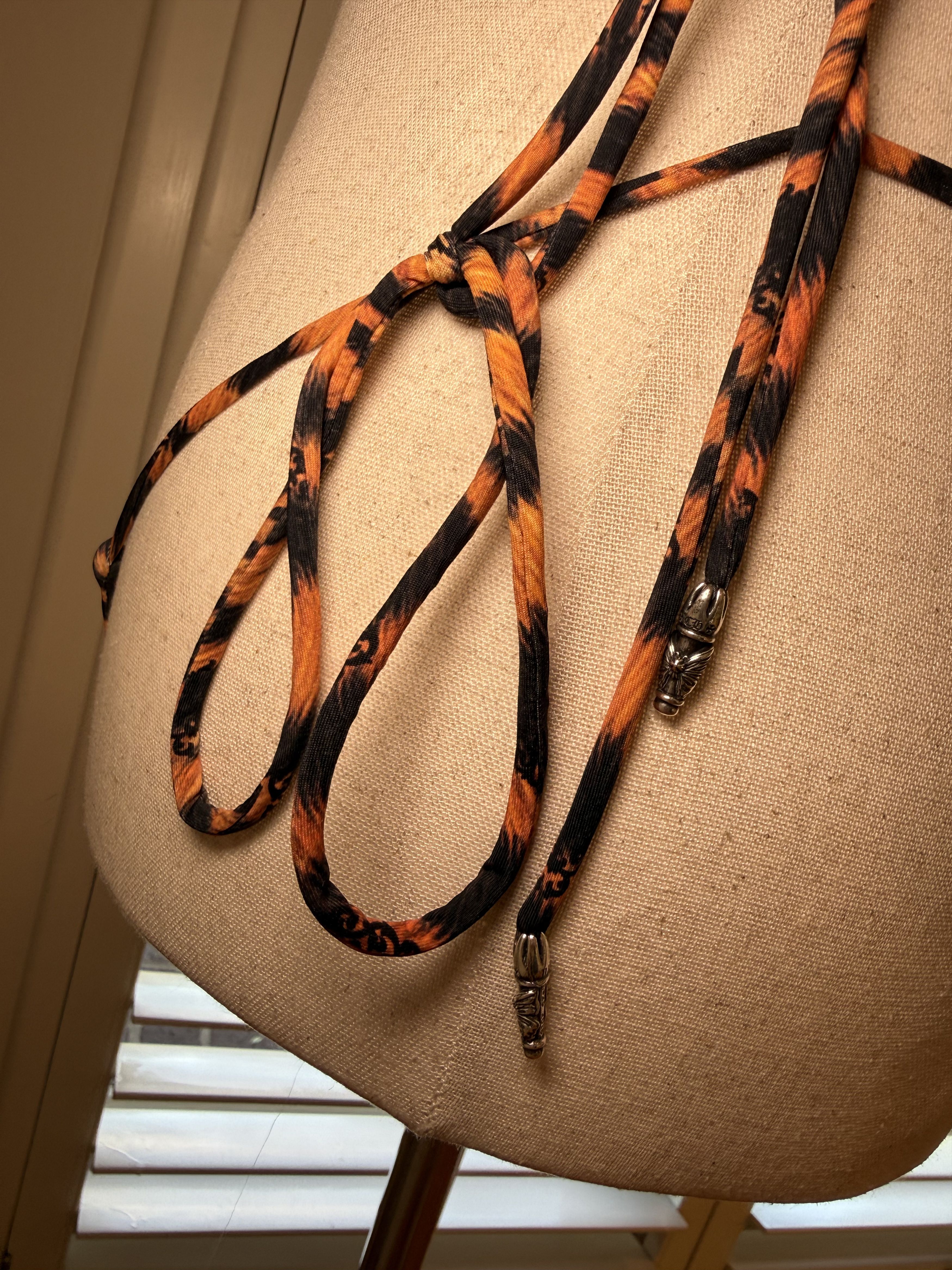Chrome Hearts Chrome Hearts x Dipped in Blue 'Orange Tiger' Bikini Set Size S / US 4 / IT 40 - 8 Thumbnail