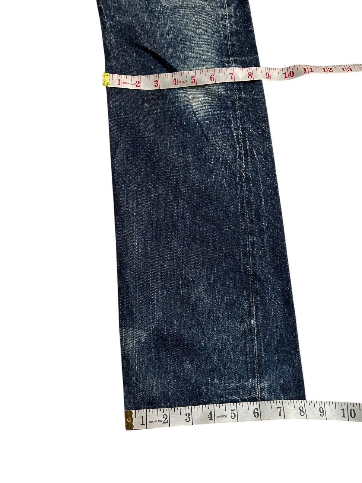 Japanese Brand × Kapital × Vintage eight-G Selvedge Distressed Japanese Denim Jeans Size US 29 - 24 Thumbnail