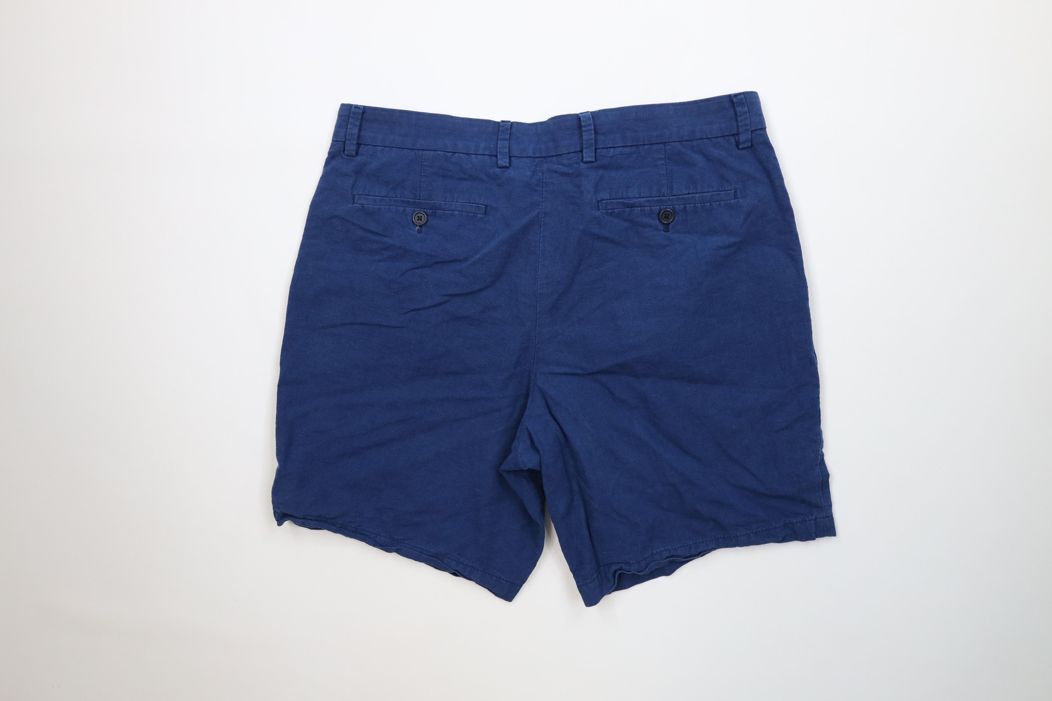 Banana Republic Banana Republic Blend Aiden Above Knee Chino Shorts Blue Size US 36 / EU 52 - 10 Thumbnail
