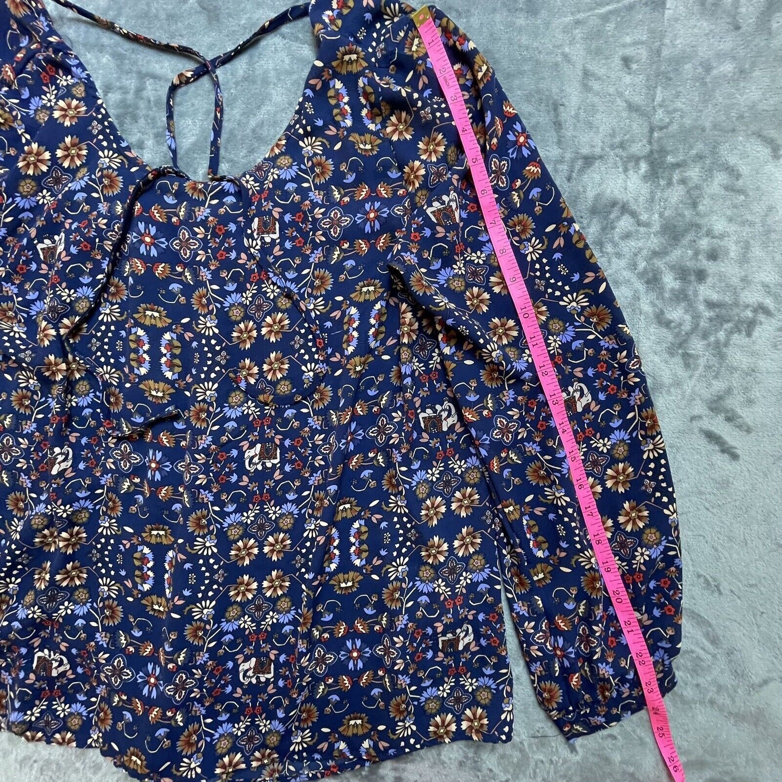 Forever 21 Forever 21 Shirt Womens Large Peasant Cottage Boho Bohemian Size L / US 10 / IT 46 - 6 Thumbnail