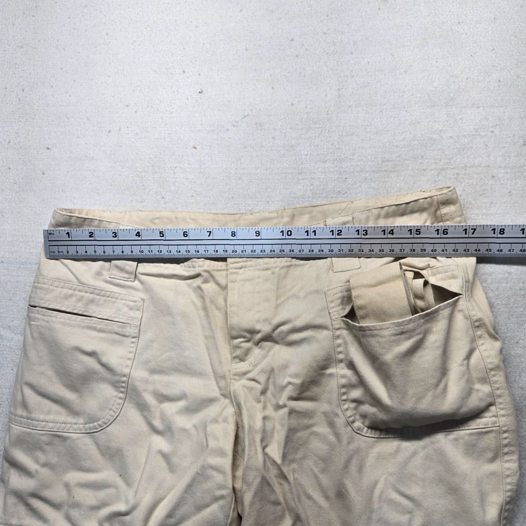 Gap Gap Women's Pants Belted Straight Leg 10 Regular Brown Curvy Mid Rise Size 32" / US 10 / IT 46 - 4 Thumbnail